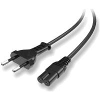 Teyp Elektrik Kablosu Güç Kablosu Notebook Laptop Adaptör 2 Oluklu Çift Girişli 220V